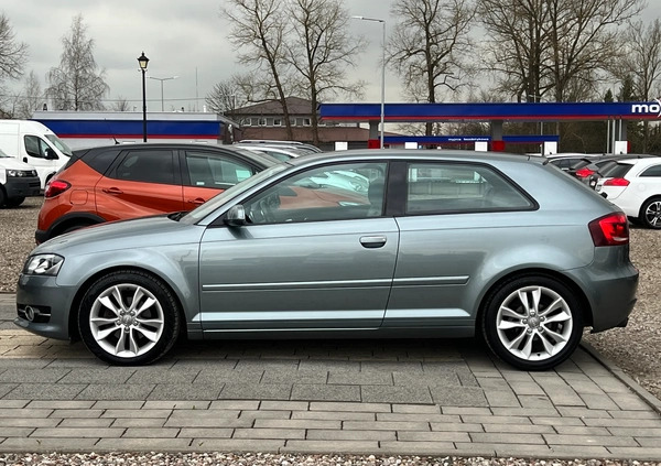 Audi A3 cena 32900 przebieg: 135000, rok produkcji 2011 z Tolkmicko małe 277